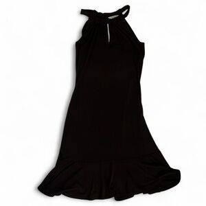 Extra Small White House Black Market Classic Black Dress LBD Cocktail